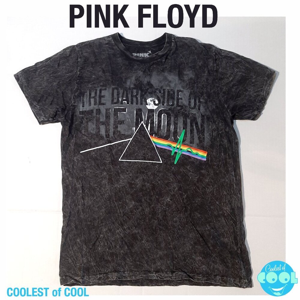 Official Pink Floyd Dark side of the moon tshirt size small tie dye band shirt